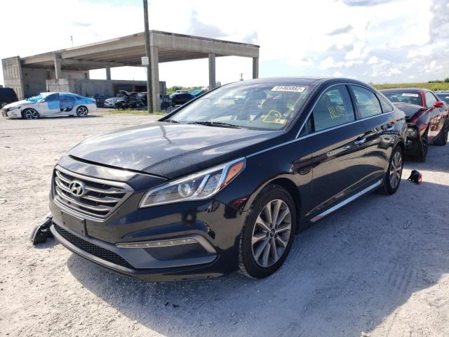 Photo 2 from auction – 2016 HYUNDAI SONATA SPO with VIN 5NPE34AF3GH327772