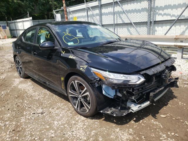 Photo 1 from auction – 2022 NISSAN SENTRA SR with VIN 3N1AB8DV4NY230126