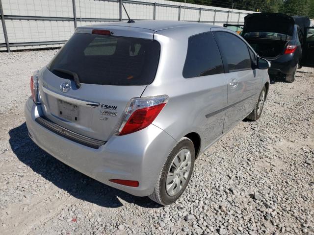 Photo 4 from auction – 2012 TOYOTA YARIS with VIN JTDJTUD39CD528916