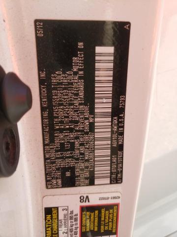 Photo 10 from auction – 2012 TOYOTA VENZA with VIN 4T3ZA3BB7CU062807