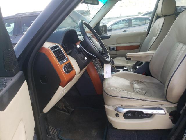 Photo 5 from auction – 2007 LAND ROVER RANGE ROVE with VIN SALME15467A261036