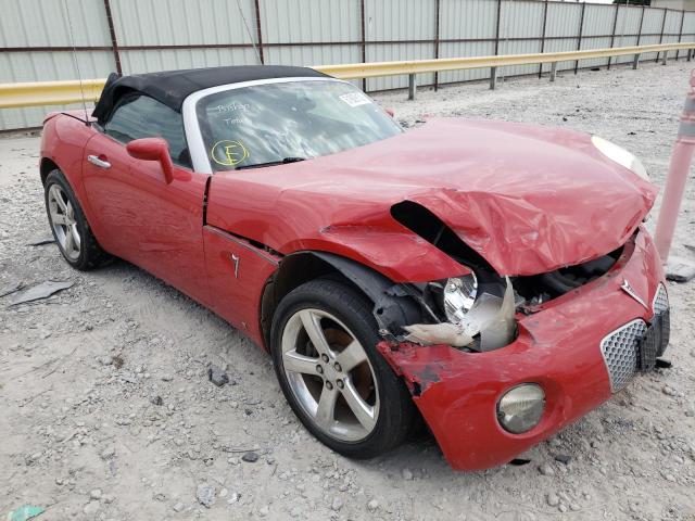 PONTIAC SOLSTICE 2007 with VIN 1G2MB35B27Y113942 - Photo from auction
