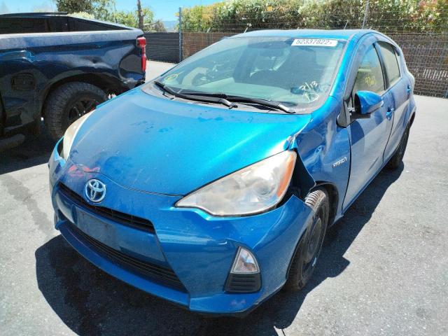 Photo 2 from auction – 2013 TOYOTA PRIUS C with VIN JTDKDTB35D1549103