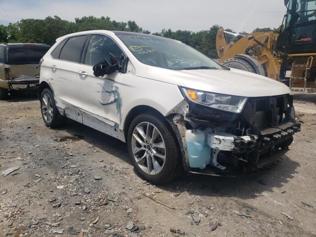 FORD EDGE TITAN 2017 with VIN 2FMPK4K86HBC49184 - Photo from auction
