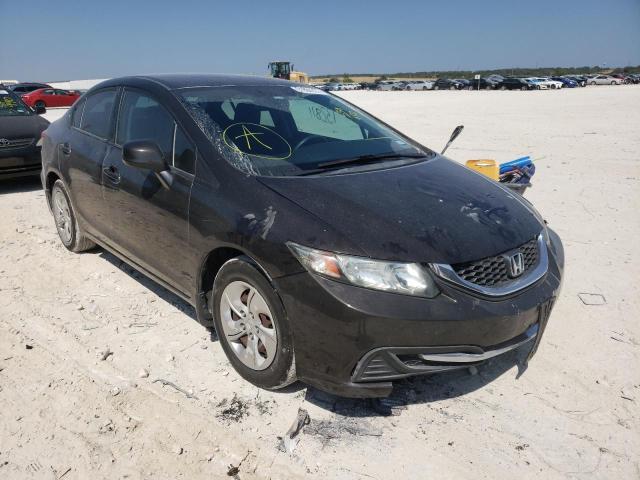 HONDA CIVIC LX 2013 with VIN 2HGFB2F52DH559930 - Photo from auction