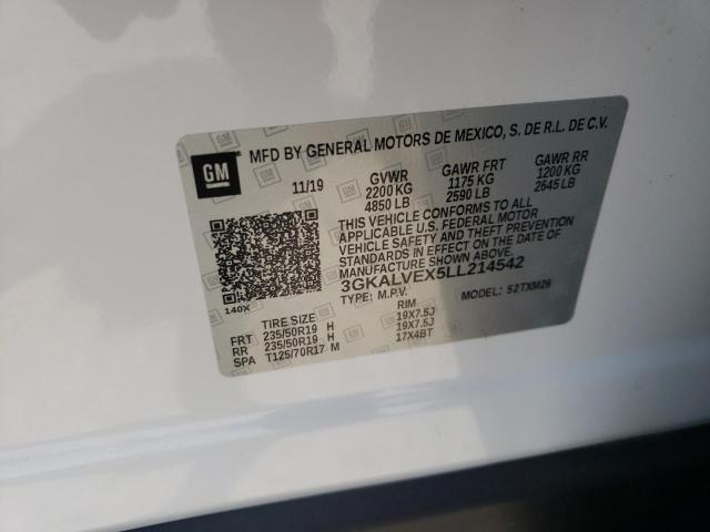Photo 10 from auction – 2020 GMC TERRAIN SL with VIN 3GKALVEX5LL214542