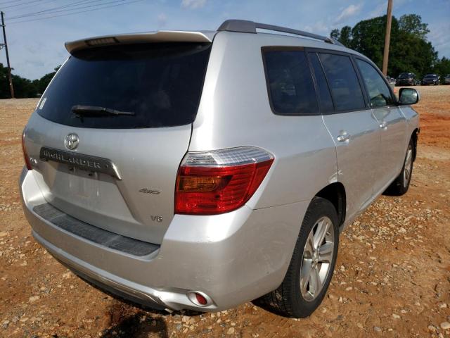 Photo 4 from auction – 2008 TOYOTA HIGHLANDER with VIN JTEES43A482018248