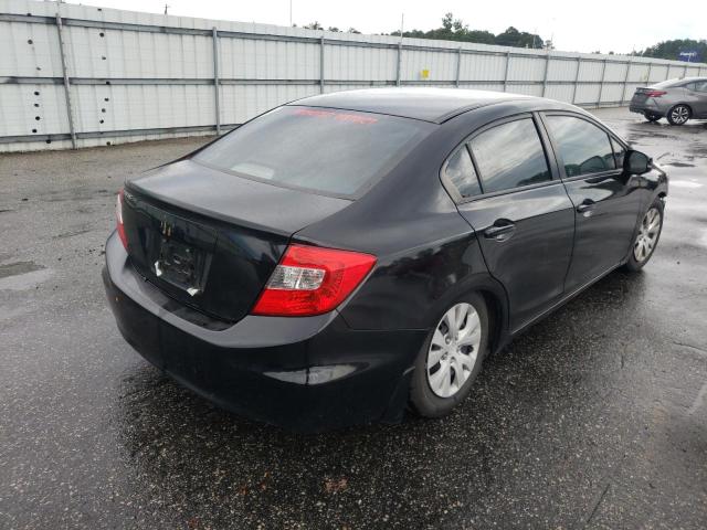 Photo 4 from auction – 2012 HONDA CIVIC LX with VIN 2HGFB2F51CH612468