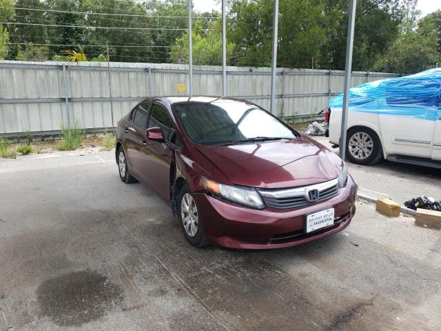 HONDA CIVIC LX 2012 with VIN 19XFB2F53CE030995 - Photo from auction