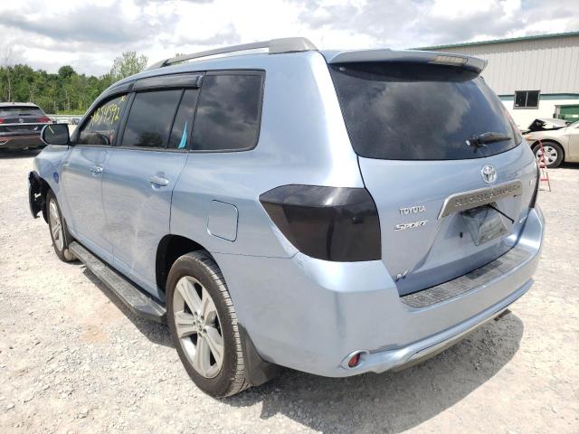 Photo 3 from auction – 2008 TOYOTA HIGHLANDER with VIN JTEES43A582041294