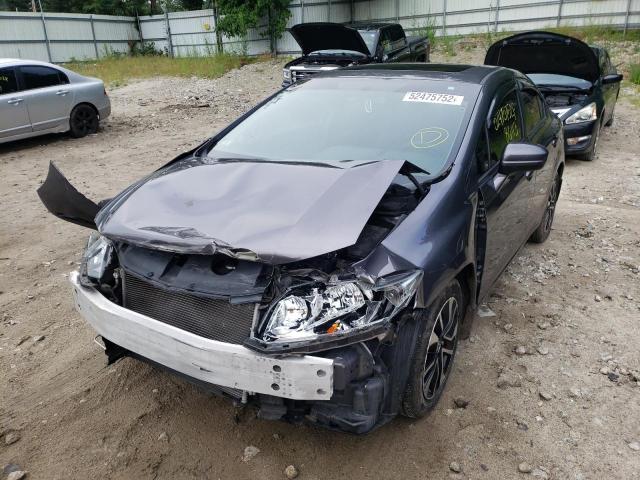 Photo 2 from auction – 2014 HONDA CIVIC EX with VIN 19XFB2F85EE262334