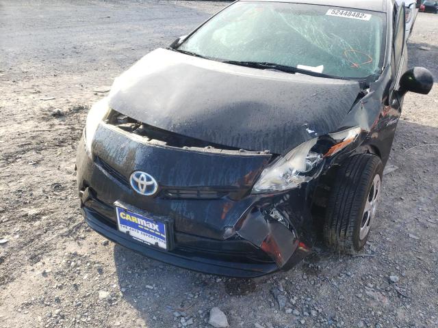 Photo 9 from auction – 2013 TOYOTA PRIUS with VIN JTDKN3DU7D5572703