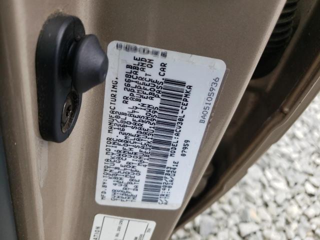 Photo 10 from auction – 2003 TOYOTA CAMRY LE with VIN 4T1BE32K13U159595