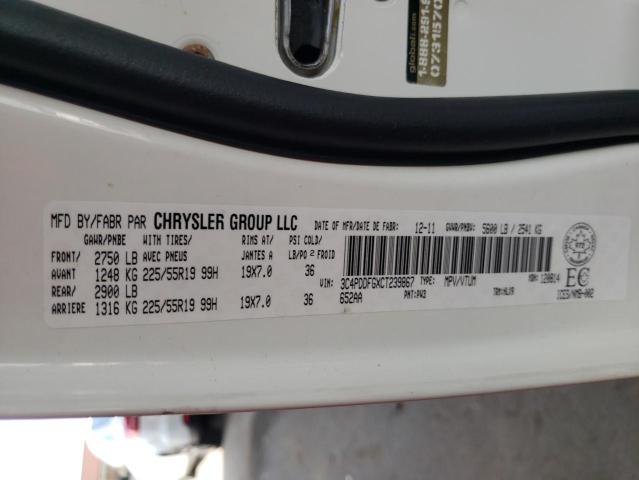 Photo 10 from auction – 2012 DODGE JOURNEY R/ with VIN 3C4PDDFGXCT239867