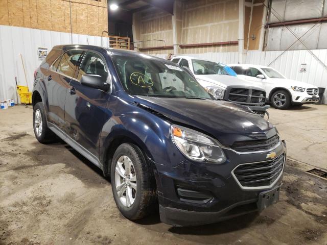 CHEVROLET EQUINOX LS 2016 with VIN 2GNFLEEK1G6256309 - Photo from auction