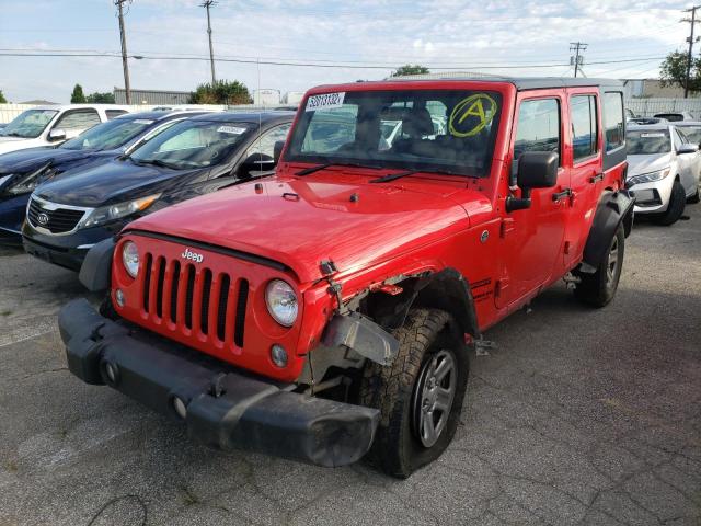 Photo 2 from auction – 2015 JEEP WRANGLER U with VIN 1C4BJWKG1FL630135