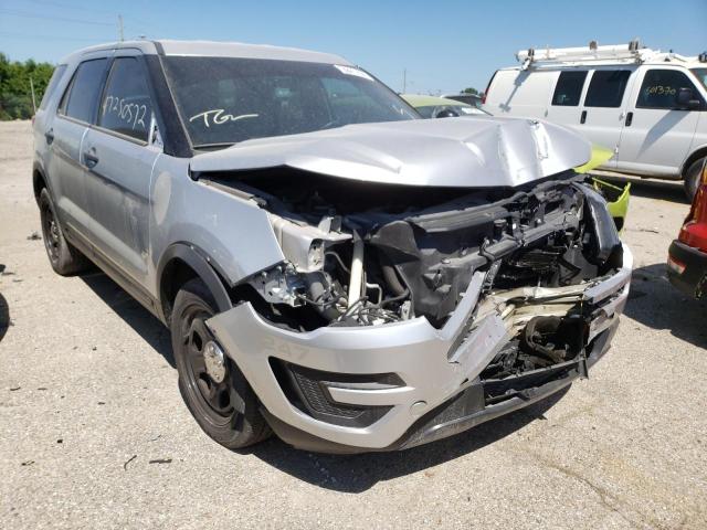 FORD EXPLORER P 2017 with VIN 1FM5K8AT2HGD06347 - Photo from auction