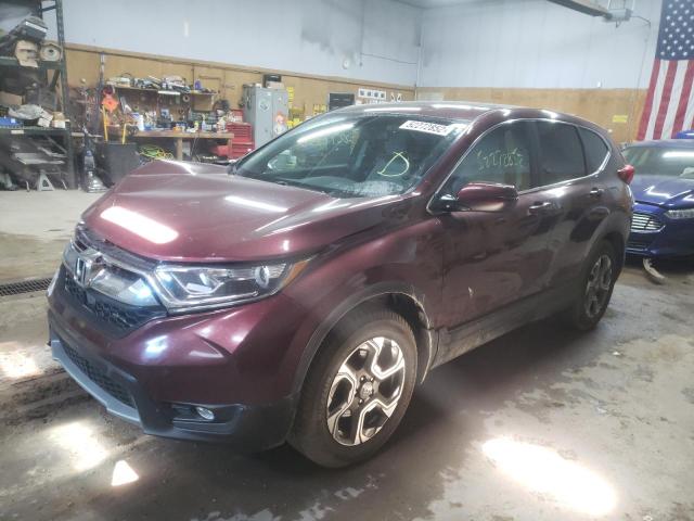 Photo 2 from auction – 2017 HONDA CR-V EXL with VIN 5J6RW2H84HL035236