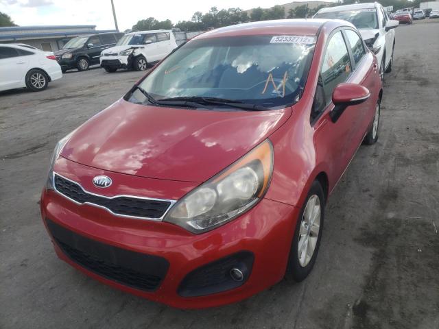 Photo 2 from auction – 2013 KIA RIO EX with VIN KNADN5A34D6157619