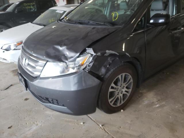 Photo 9 from auction – 2012 HONDA ODYSSEY EX with VIN 5FNRL5H65CB034011