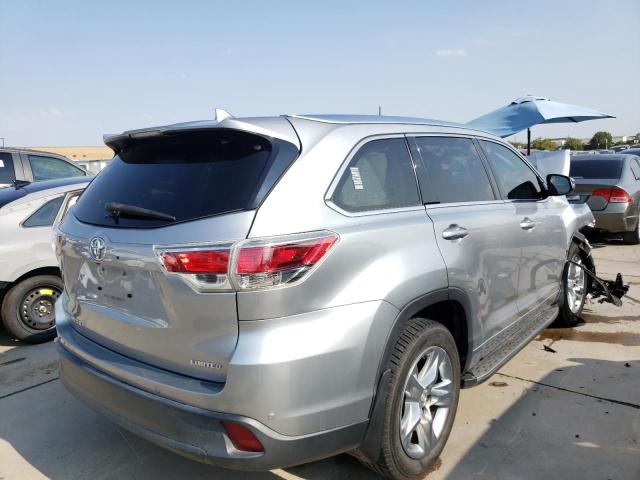 Photo 4 from auction – 2015 TOYOTA HIGHLANDER with VIN 5TDYKRFH3FS107662