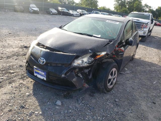 Photo 2 from auction – 2013 TOYOTA PRIUS with VIN JTDKN3DU7D5572703