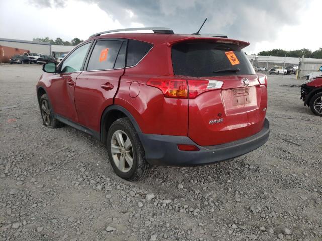 Photo 3 from auction – 2014 TOYOTA RAV4 XLE with VIN 2T3WFREV7EW128188