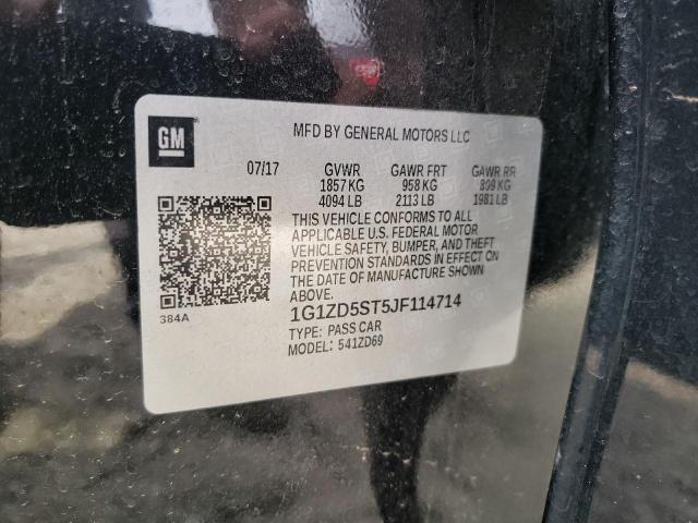 Photo 10 from auction – 2018 CHEVROLET MALIBU LT with VIN 1G1ZD5ST5JF114714