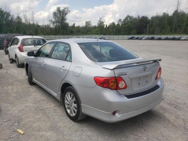 Photo 3 from auction – 2009 TOYOTA COROLLA BA with VIN 2T1BU40E59C129614