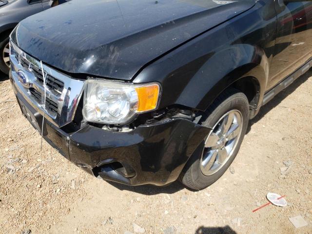 Photo 9 from auction – 2010 FORD ESCAPE XLT with VIN 1FMCU0D71AKD19501