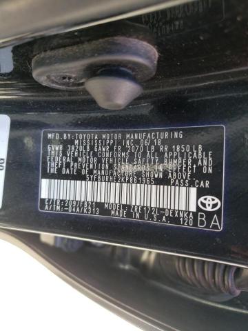 Photo 10 from auction – 2019 TOYOTA COROLLA L with VIN 5YFBURHE2KP861965