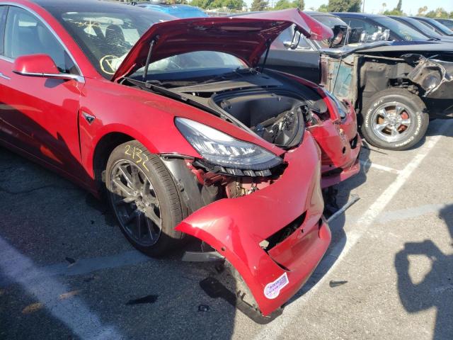 Photo 9 from auction – 2019 TESLA MODEL 3 with VIN 5YJ3E1EA9KF308620