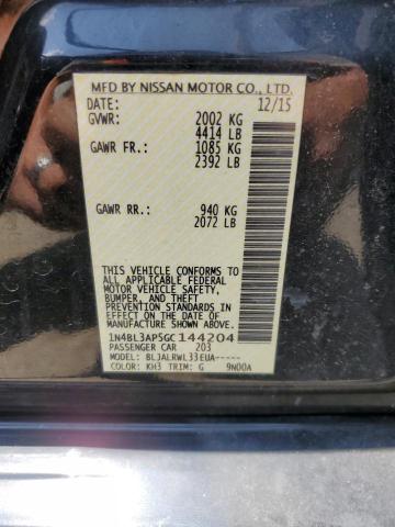 Photo 10 from auction – 2016 NISSAN ALTIMA 3.5 with VIN 1N4BL3AP5GC144204