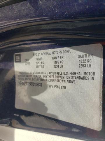 Photo 10 from auction – 2008 BUICK LUCERNE CX with VIN 1G4HP57248U182031