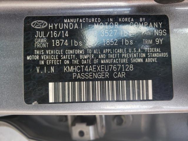 Photo 10 from auction – 2014 HYUNDAI ACCENT GLS with VIN KMHCT4AEXEU767128