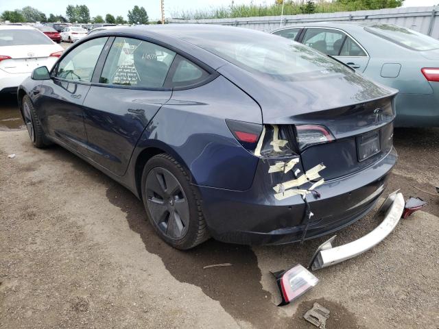 Photo 3 from auction – 2021 TESLA MODEL 3 with VIN 5YJ3E1EB7MF923601