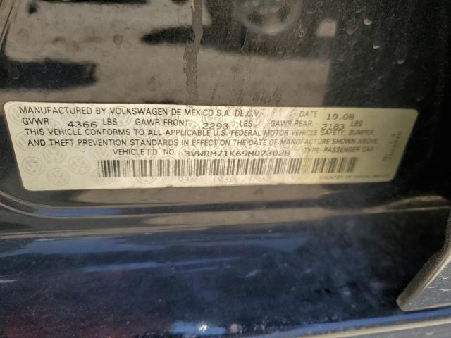 Photo 10 from auction – 2009 VOLKSWAGEN JETTA SE with VIN 3VWRM71K69M073028