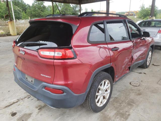 Photo 4 from auction – 2017 JEEP CHEROKEE S with VIN 1C4PJLAS4HW644204