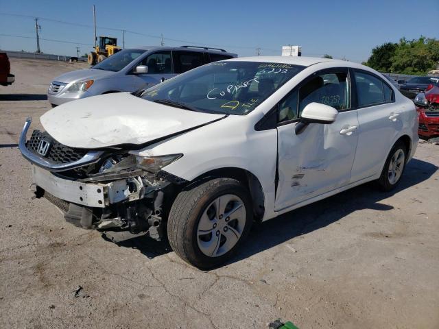 Photo 2 from auction – 2014 HONDA CIVIC LX with VIN 19XFB2F59EE065222