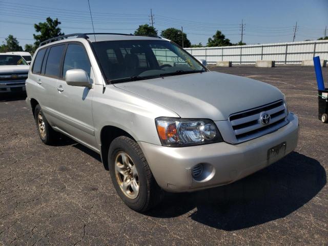 TOYOTA HIGHLANDER 2004 with VIN JTEGD21A740101494 - Photo from auction
