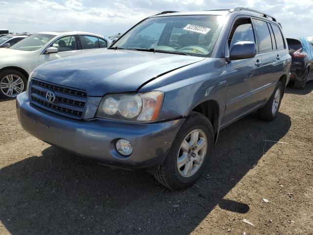 Photo 2 from auction – 2002 TOYOTA HIGHLANDER with VIN JTEHF21A520082665