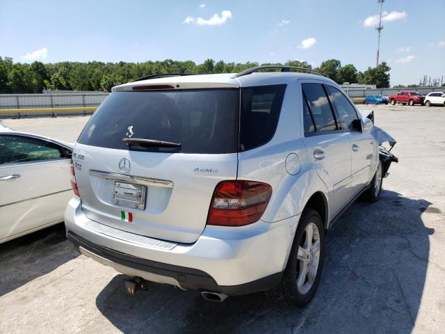 Photo 4 from auction – 2007 MERCEDES-BENZ M-CLASS with VIN 4JGBB86E97A210942