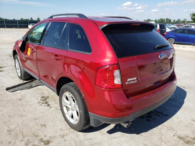 Photo 3 from auction – 2013 FORD EDGE SEL with VIN 2FMDK4JC4DBC07390