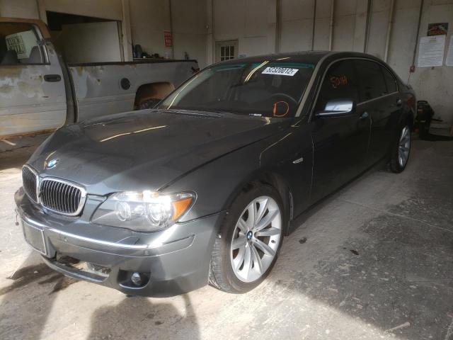 Photo 2 from auction – 2007 BMW 750 with VIN WBAHN83577DT69903