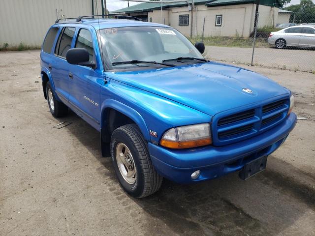 DODGE DURANGO 1999 with VIN 1B4HS28Y3XF547450 - Photo from auction