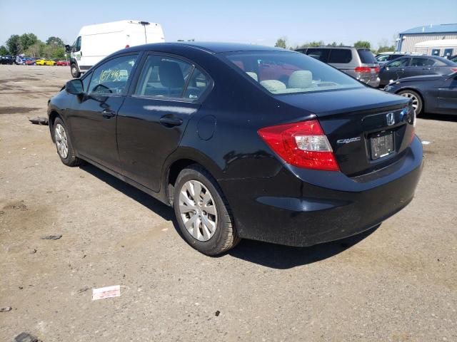 Photo 3 from auction – 2012 HONDA CIVIC LX with VIN 2HGFB2F54CH575075