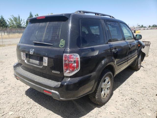 Photo 4 from auction – 2007 HONDA PILOT LX with VIN 5FNYF18187B007259