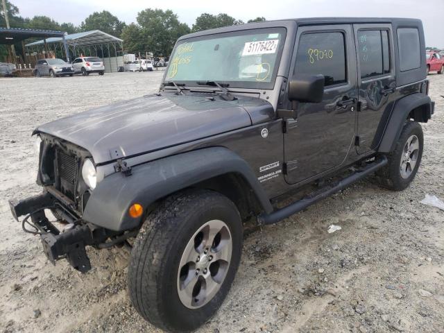Photo 2 from auction – 2016 JEEP WRANGLER U with VIN 1C4BJWDG6GL335661