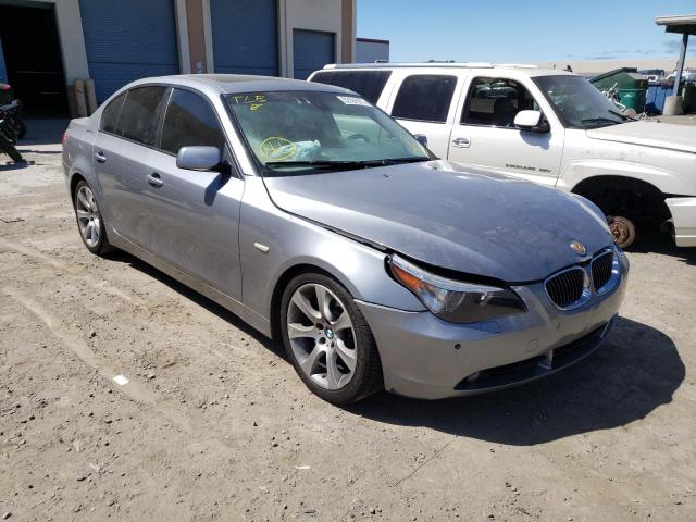 BMW 550 I 2007 with VIN WBANB53587CP03713 - Photo from auction