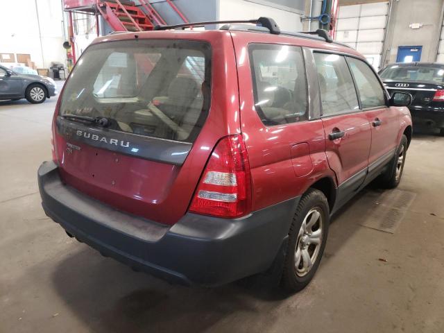 Photo 4 from auction – 2005 SUBARU FORESTER 2 with VIN JF1SG63625H706554